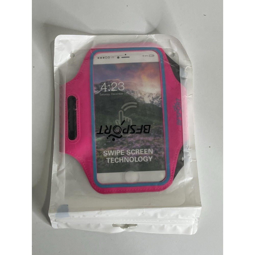 BfSport Up to 5.5" Case Gym, Running, Exercise Arm Band  Phone Holder Case